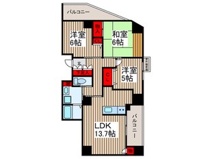 Ts　garden東陽町の物件間取画像